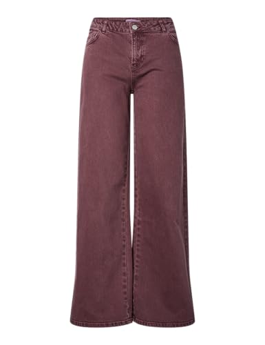 Pieces Pcselma LW Wide jeans donna 28W/30L kalamata