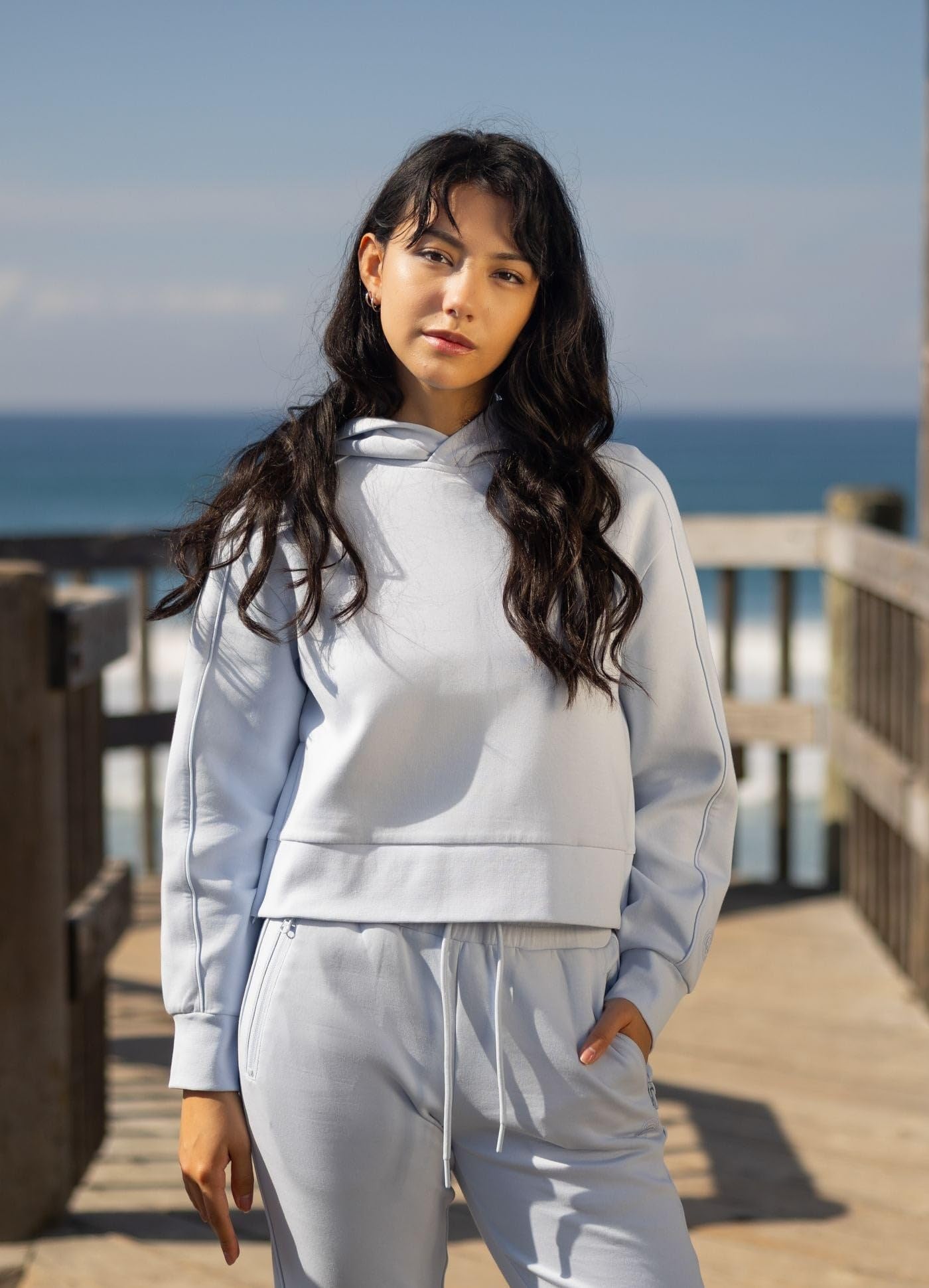 Pitbull Discovery Felpa Donna con Cappuccio XL Oversize