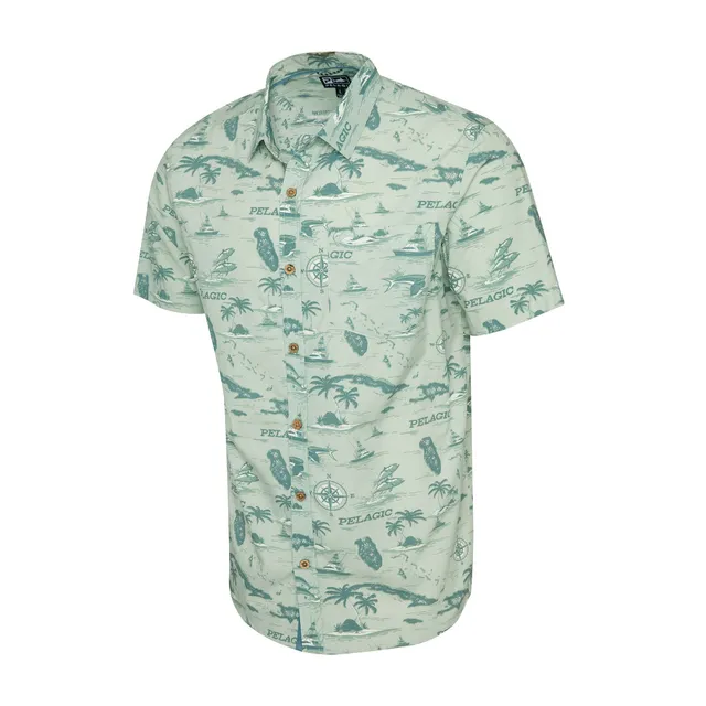 PELAGIC Knockdown camicia uomo Sage UPF 50+