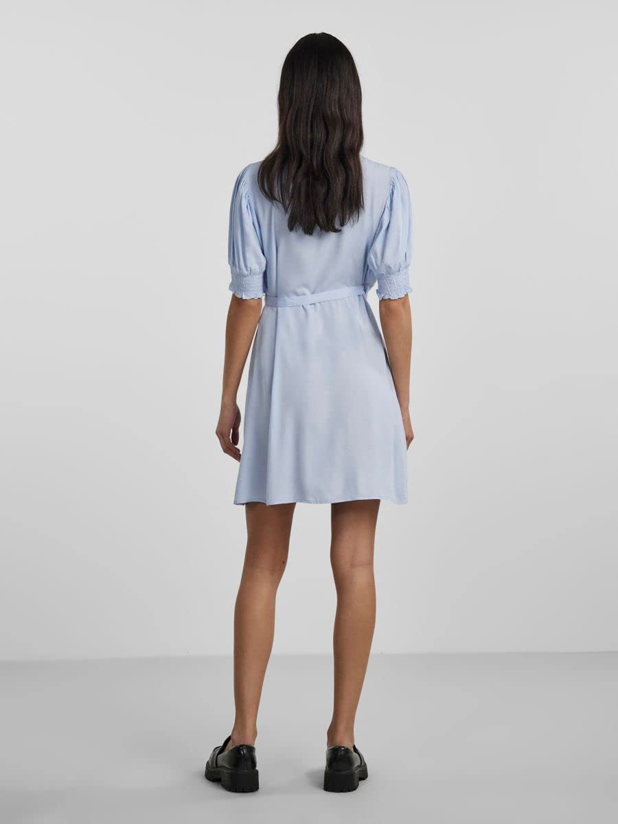 PIECES vestito donna kentucky blue leggero estivo