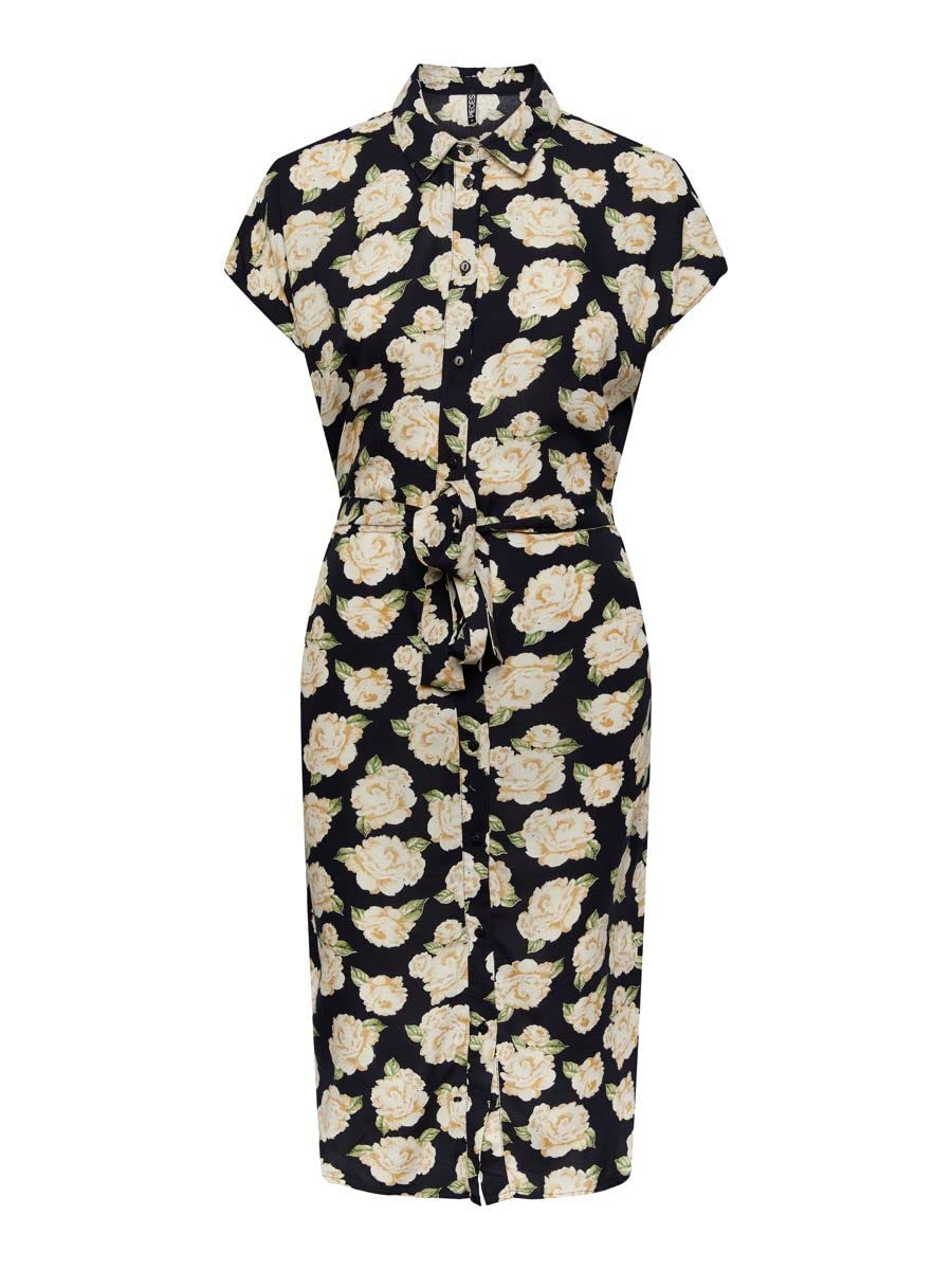 Pieces Pcnya SS Shirt vestito donna Sky Captain