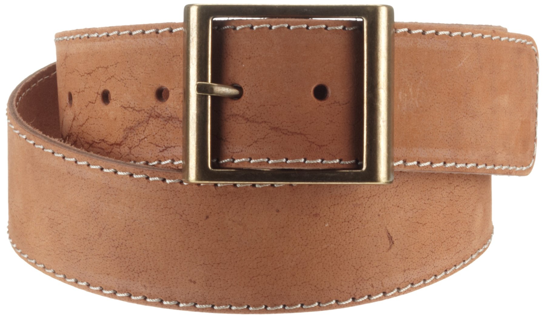 Pieces cintura donna marrone cognac 80 cm