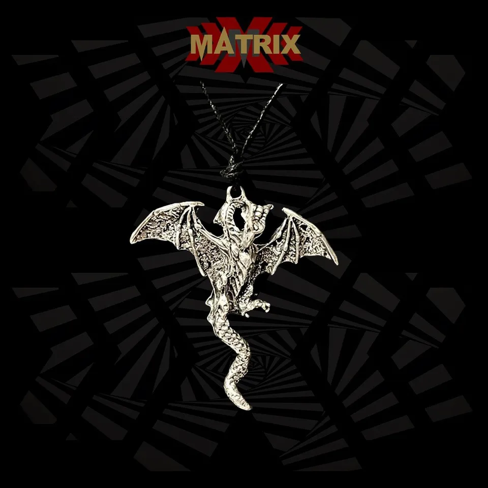 Matrix Music Store Dragon ciondolo zamac con cordino
