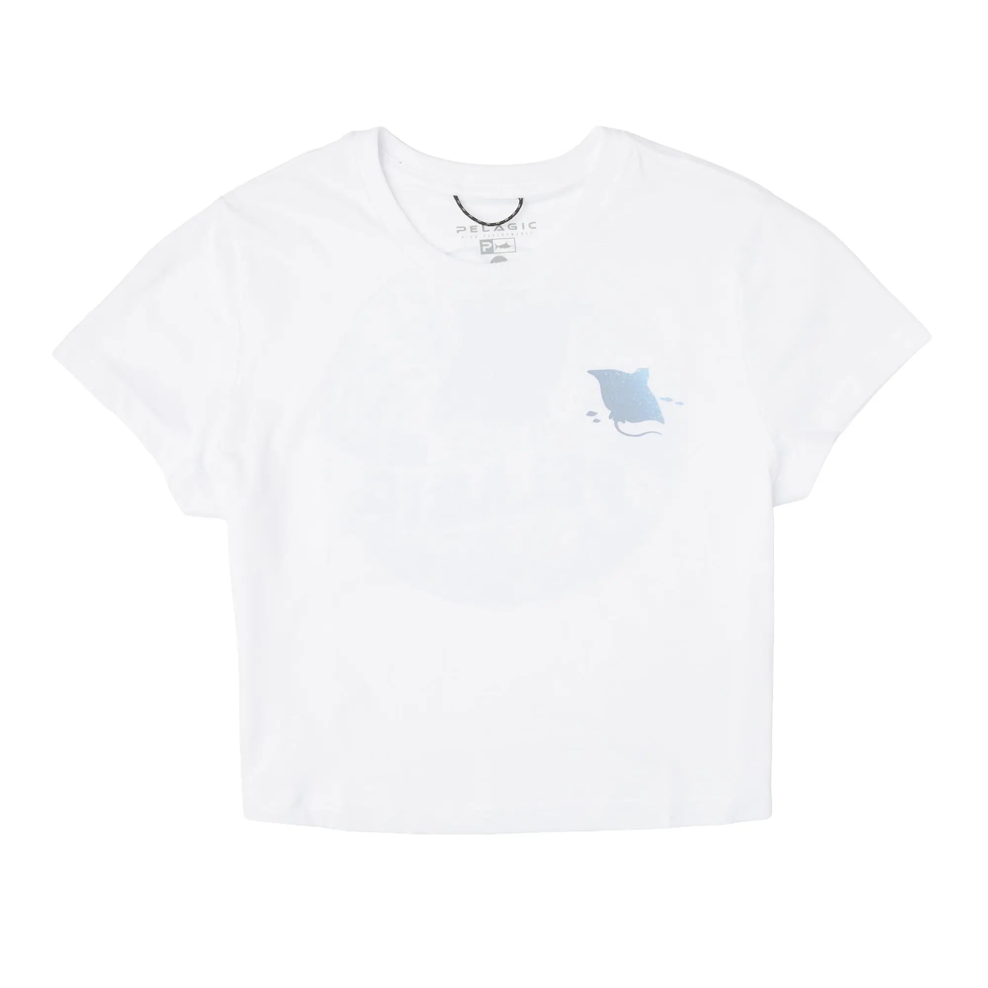 Pelagic Raya t-shirt donna cotone bianca