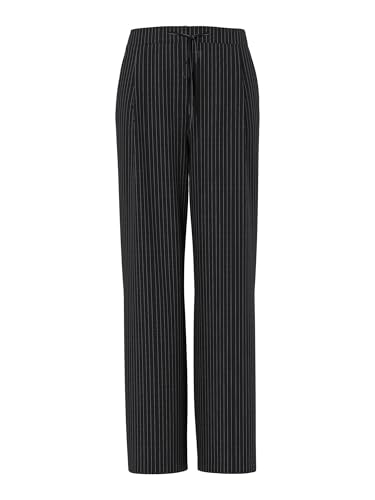 Pieces Pcfalka pantalone gessato wide leg donna