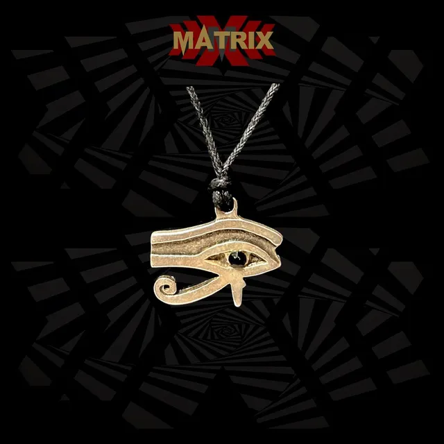Matrix Music Store Horus Eye ciondolo zamac con cordino