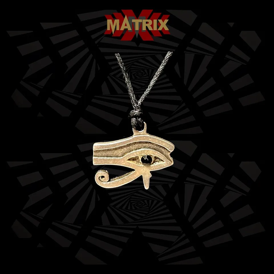 Matrix Music Store Horus Eye ciondolo zamac con cordino