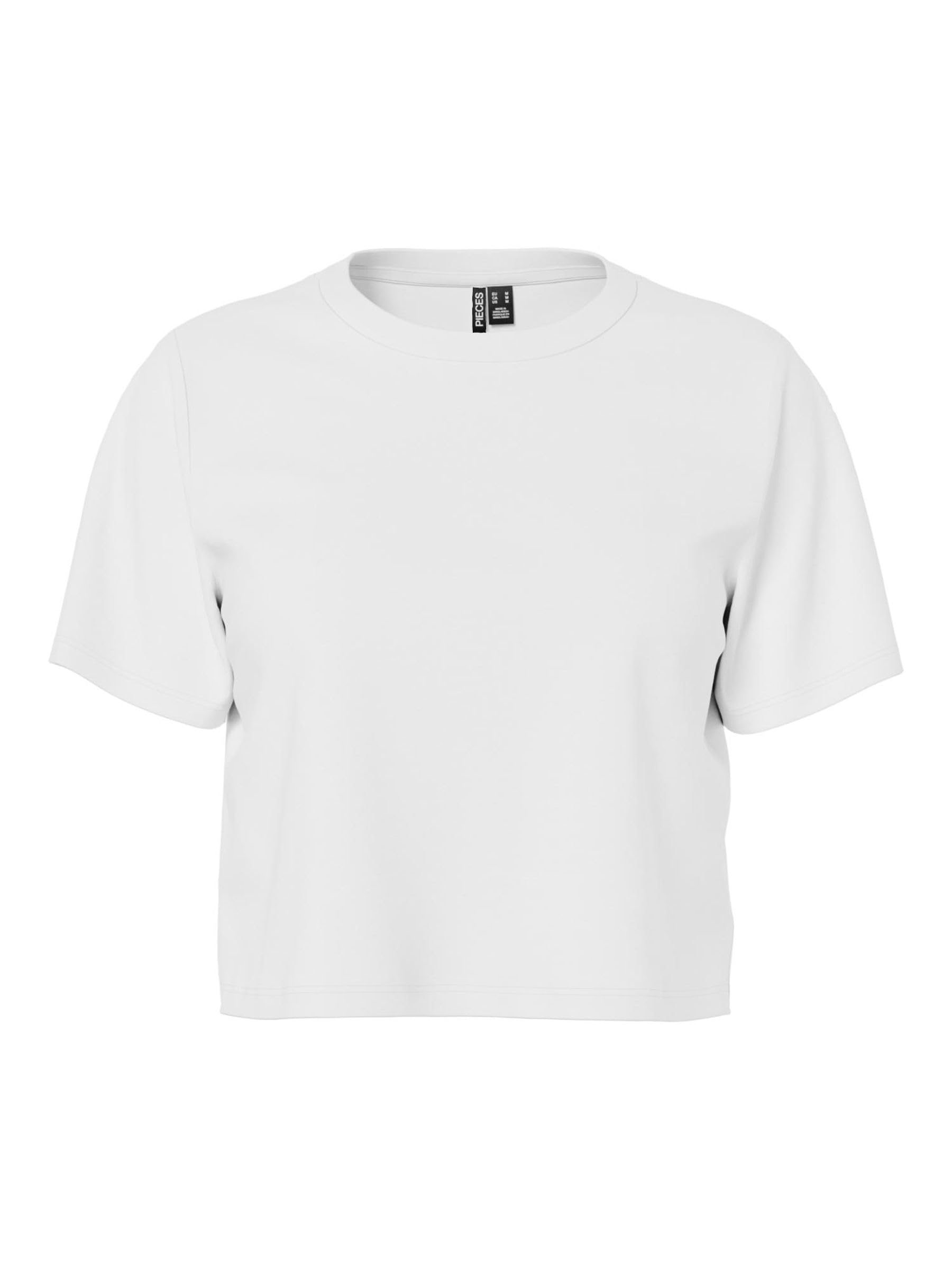PIECES Pcsara cropped t-shirt donna taglia S corta