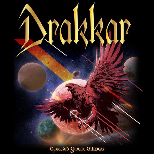 Drakkar Spread Your Wings t-shirt cotone organico