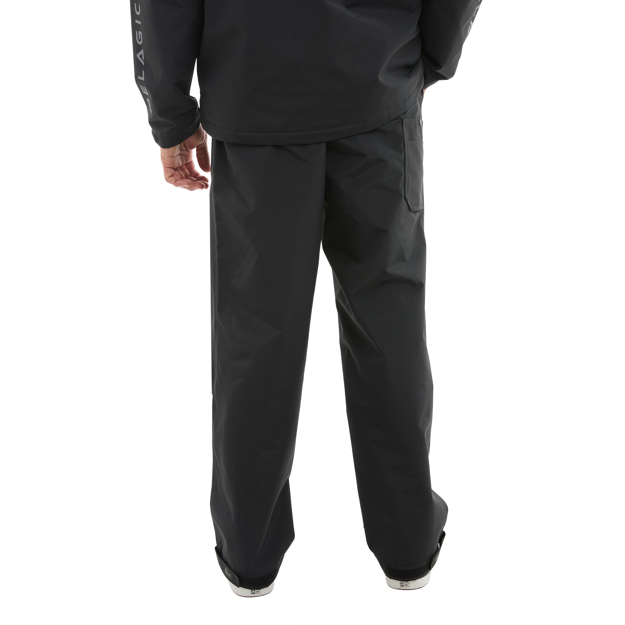 Pelagic Hurricane pantaloni antipioggia uomo neri nylon