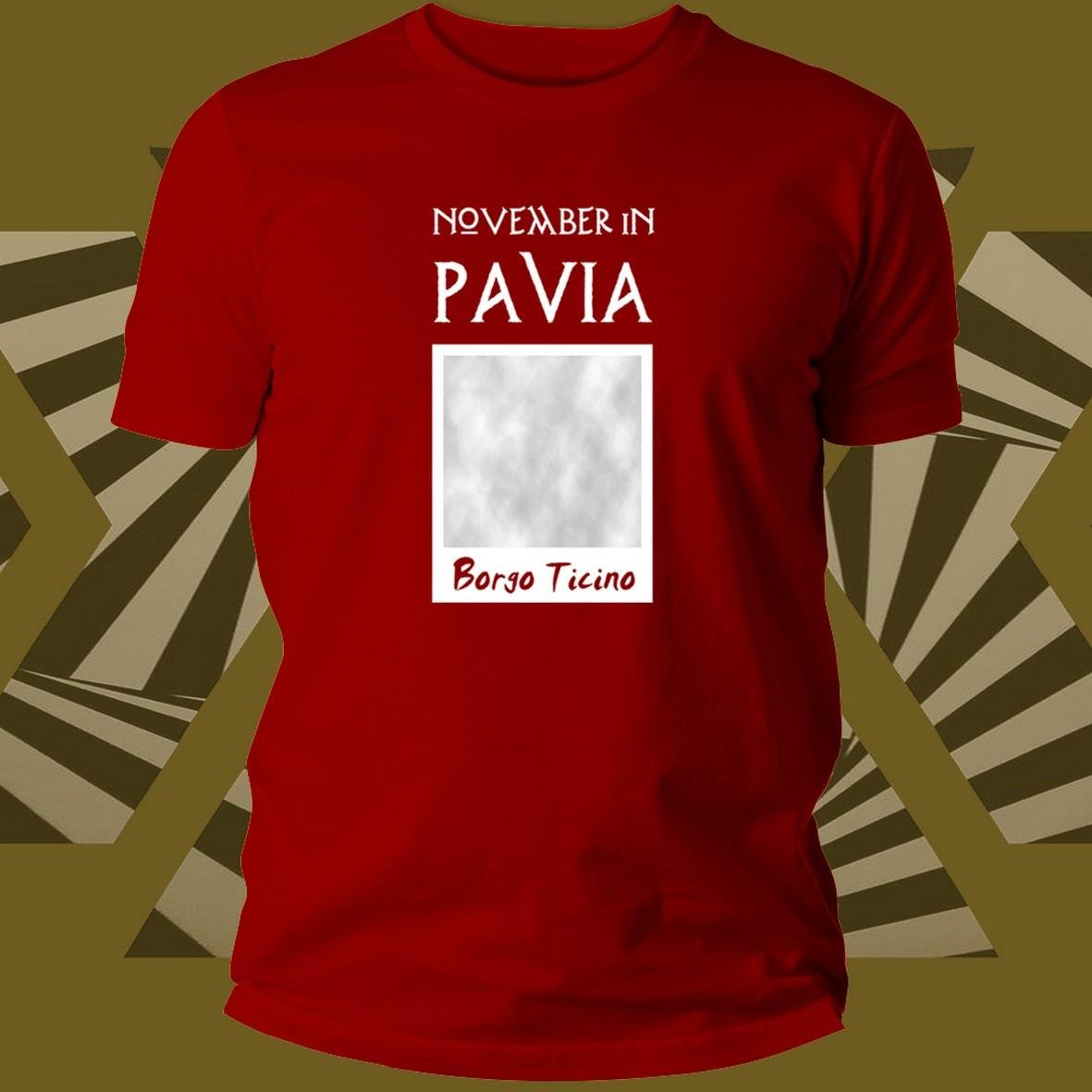 Matrix Music Store Pavia November maglietta unisex cotone stampa