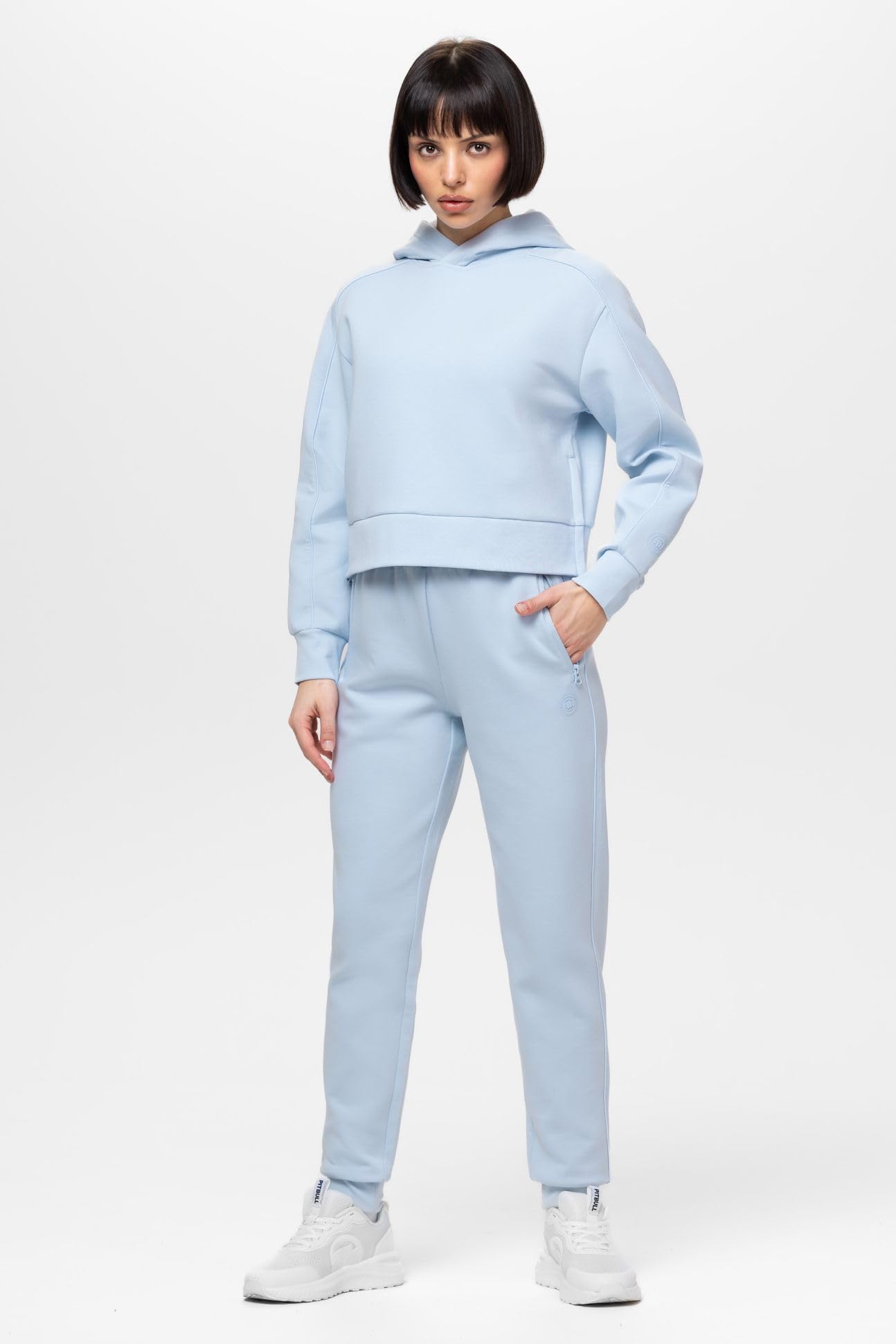 Pitbull Discovery Felpa Donna con Cappuccio XL Oversize