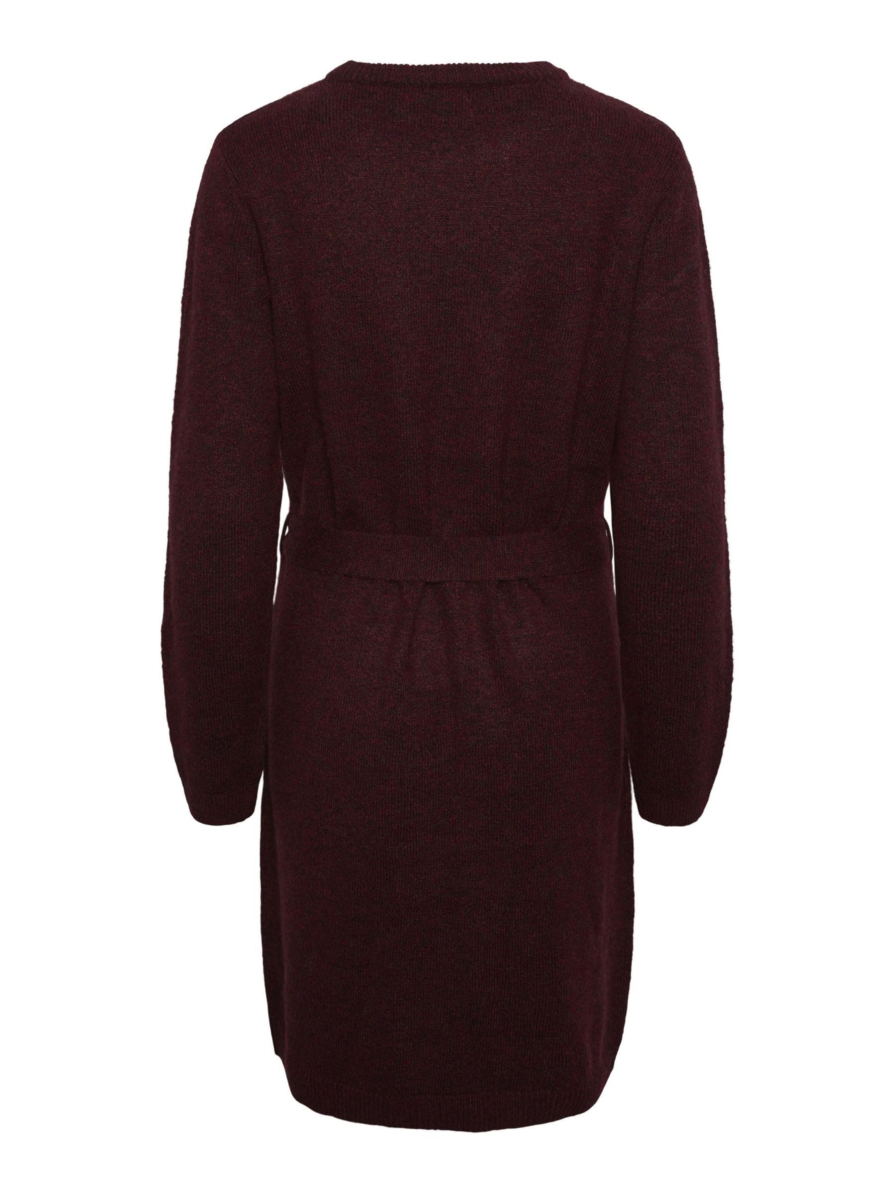 PIECES Pcjuliana LS O-Neck Knit Dress Noos BC vestito cotone