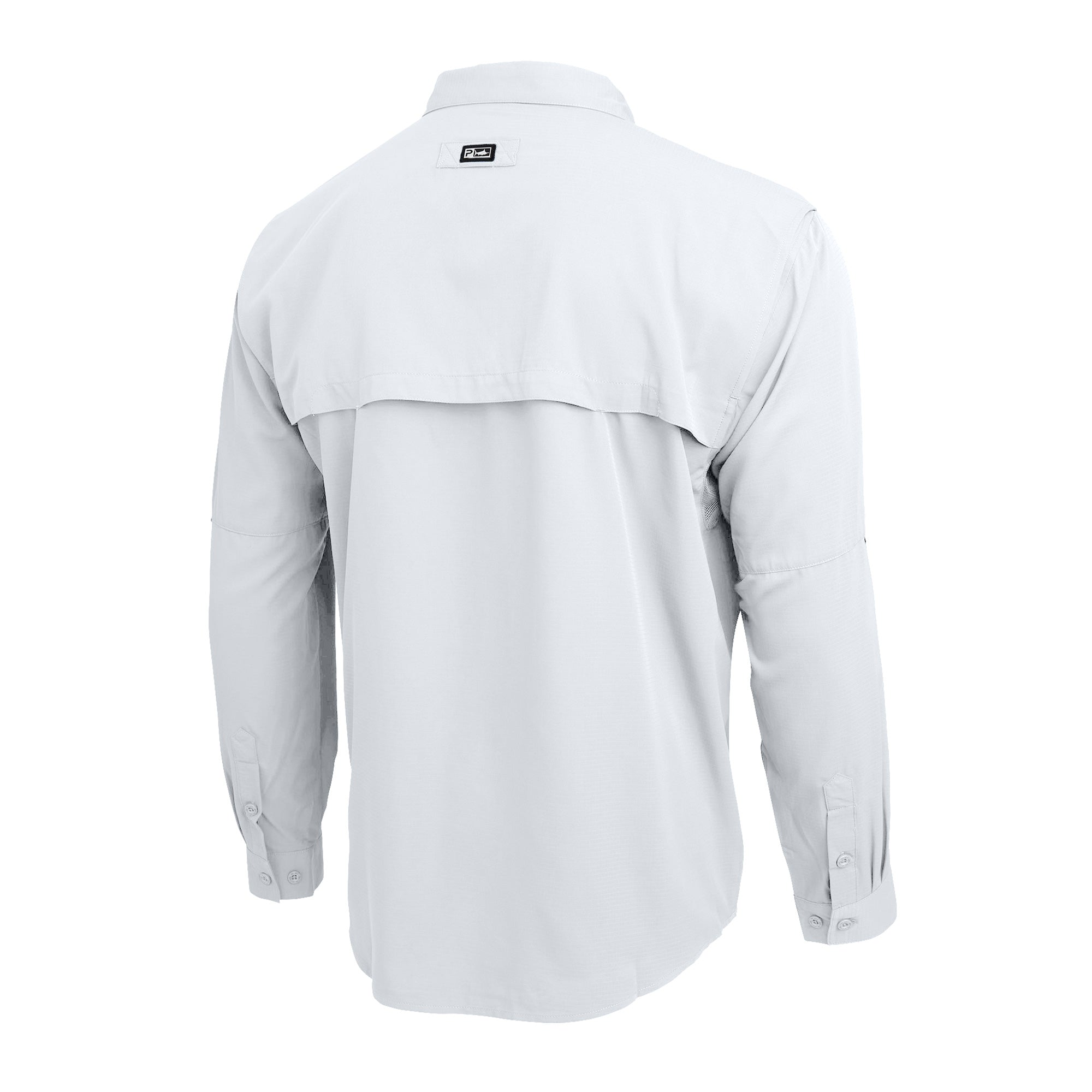 Pelagic Keys LS camicia uomo bianca UPF 50+