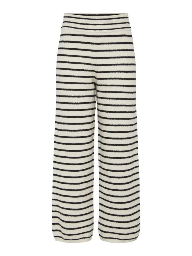 Pieces Pcpenna pantaloni maglia dritti taglia S
