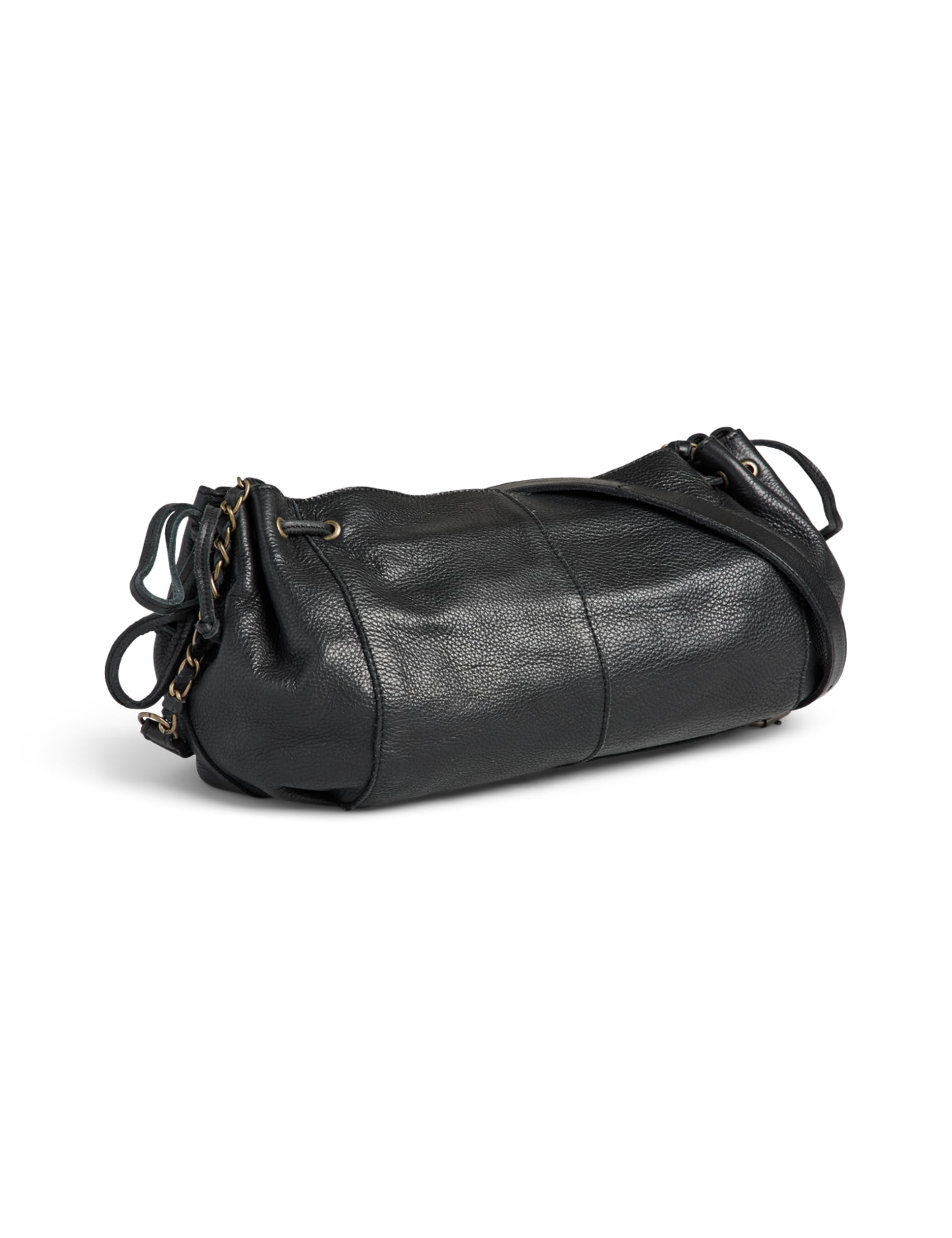 Pieces Pcpihanna borsa tracolla pelle nera da donna