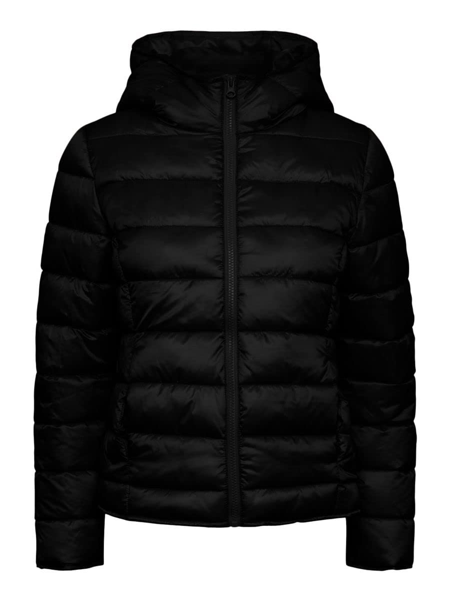 Pieces Pcbirdie Hoodie Jacket BF giacca donna taglia M nera