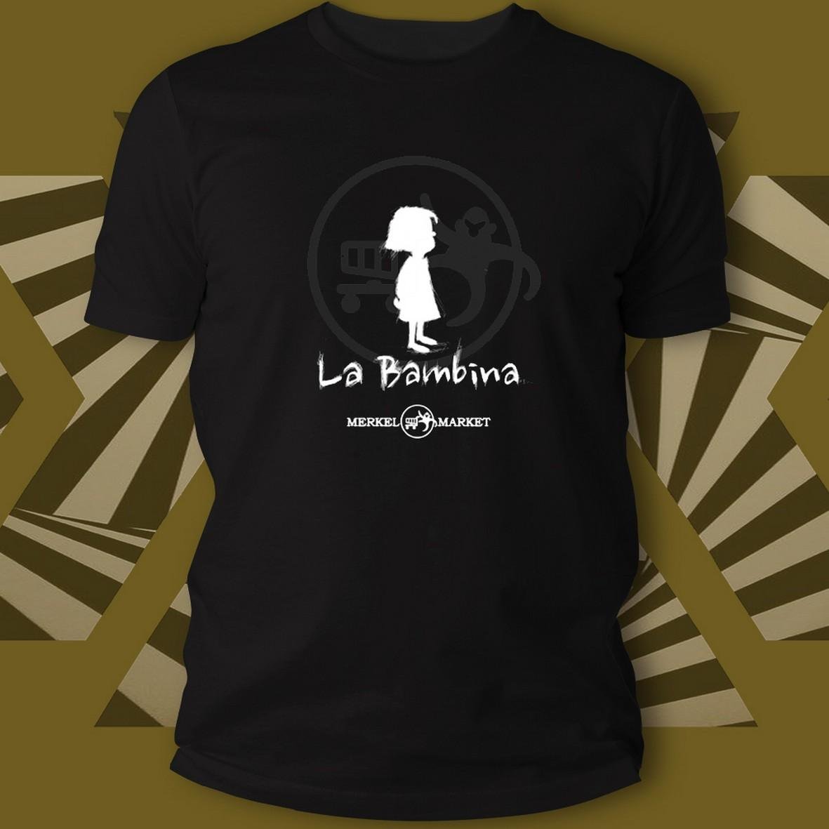 Matrix Music Store Merkel Market La Bambina t-shirt cotone