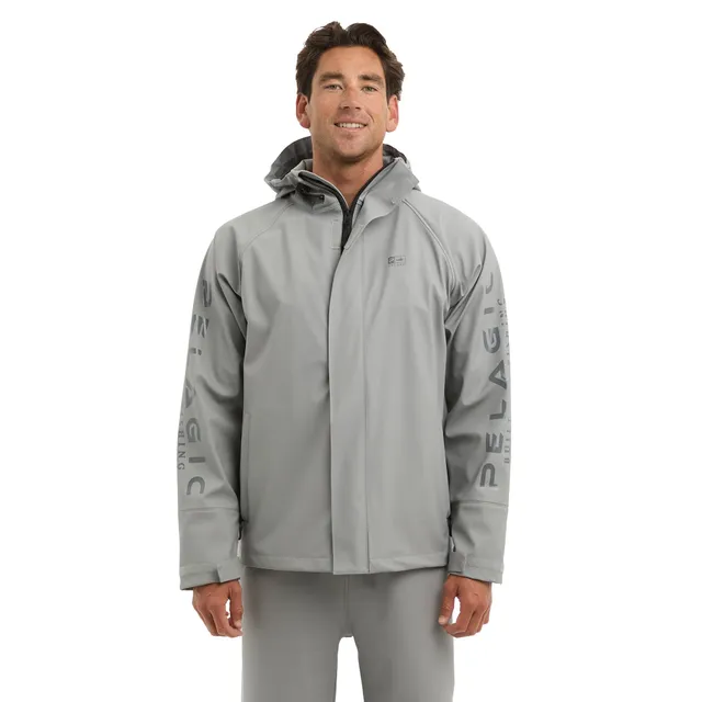 Pelagic Torrent giacca antipioggia uomo grigia