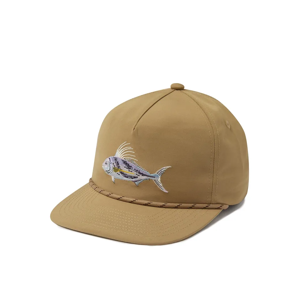Pelagic Adrift Goione Rooster cappellino Dark Khaki snapback