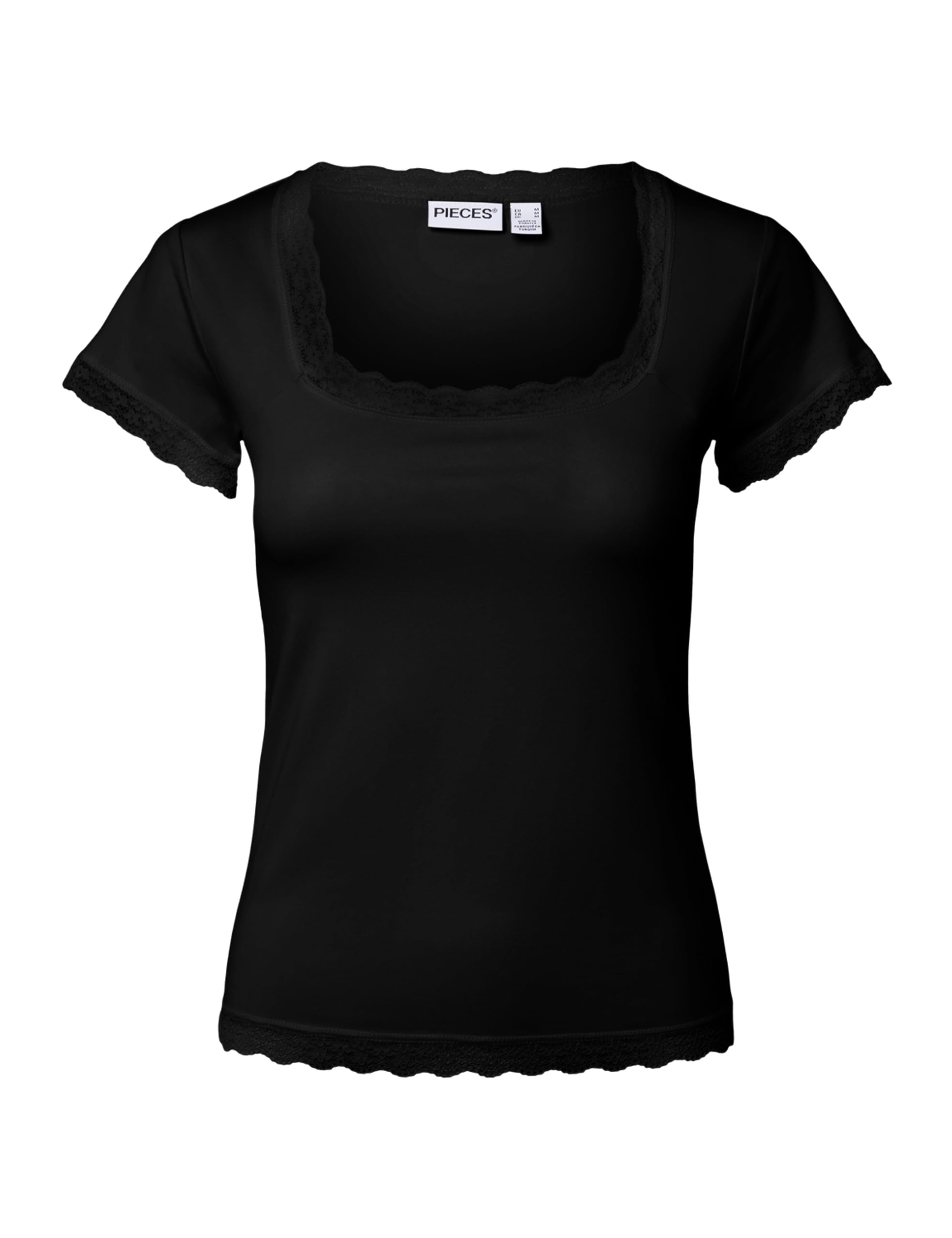 Pieces Pcfiffi SS U-Neck maglietta scollo a U Kalamata