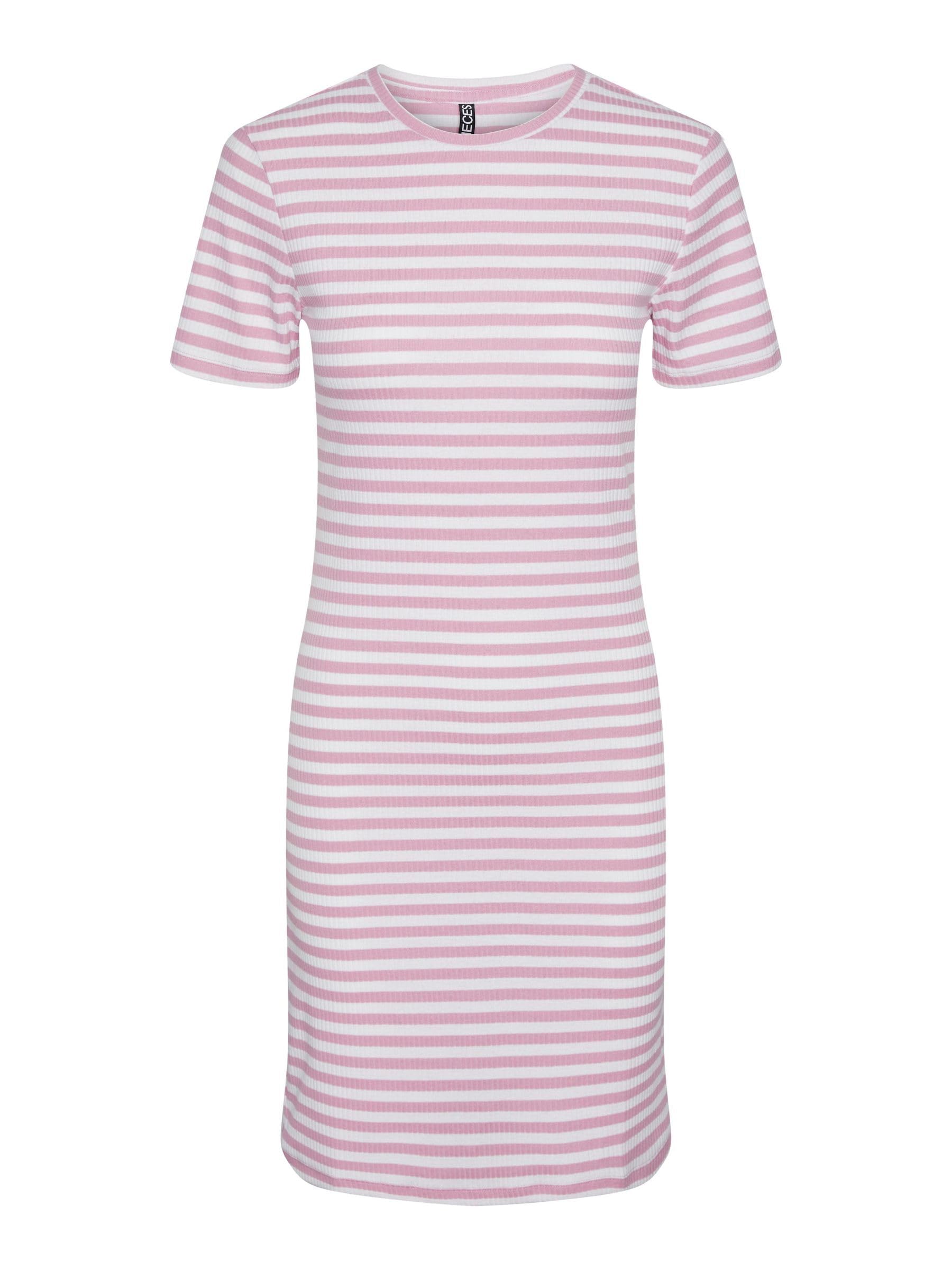 Pieces Pcruka SS Dress Noos vestito manica corta leggero