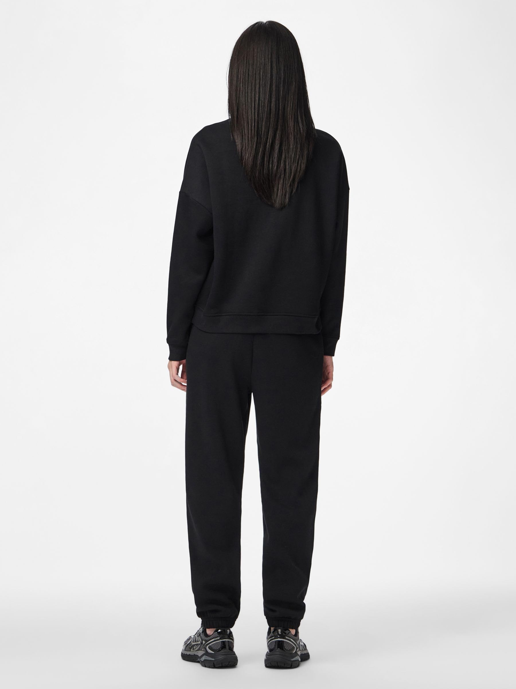 Pieces Pcrisso HW Sweat Pants tuta Nero taglia L cotone