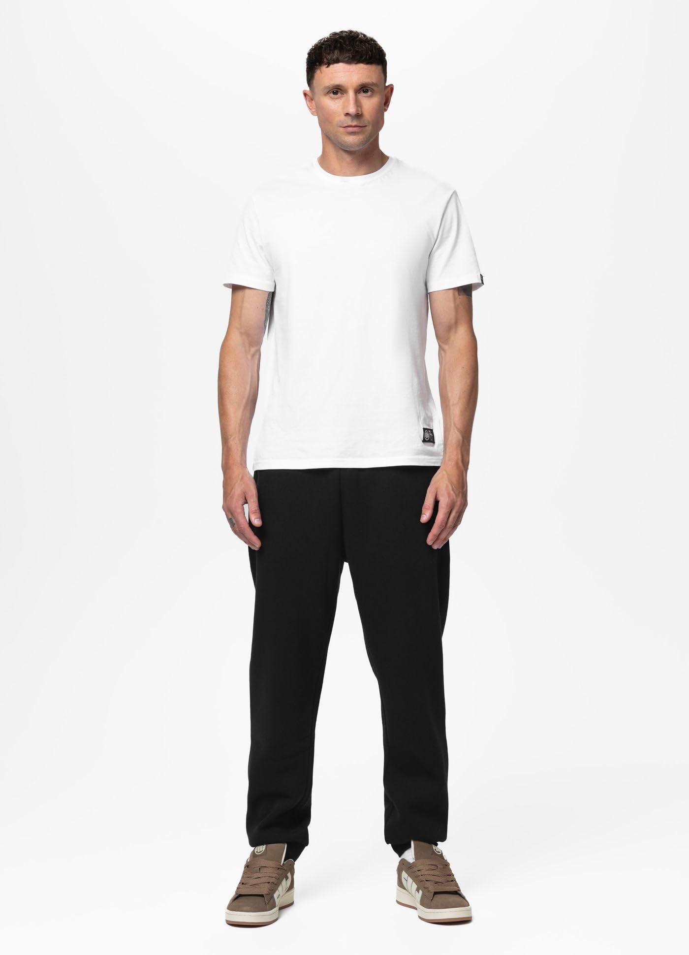 Pitbull Hatton pantaloni tuta uomo regular fit con zip