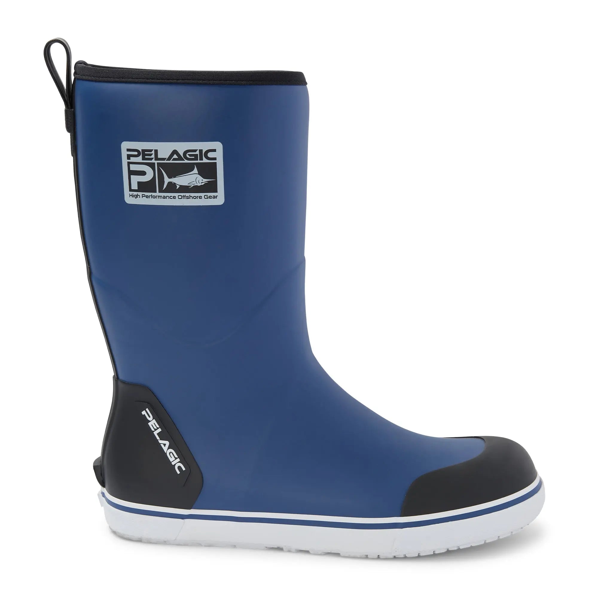 PELAGIC Longshore 12 stivali deck uomo blu nero impermeabili