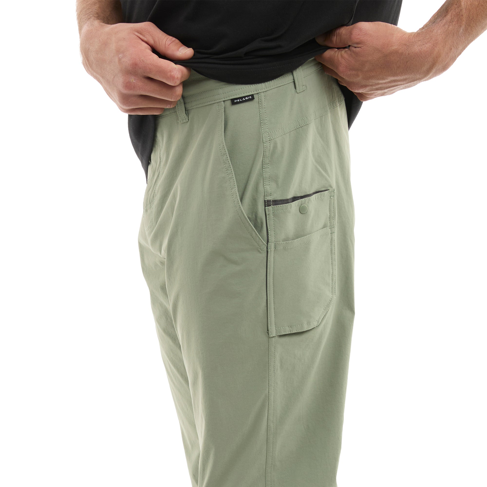 PELAGIC Flyline Pantaloni Pesca Mangrove Idrorepellenti