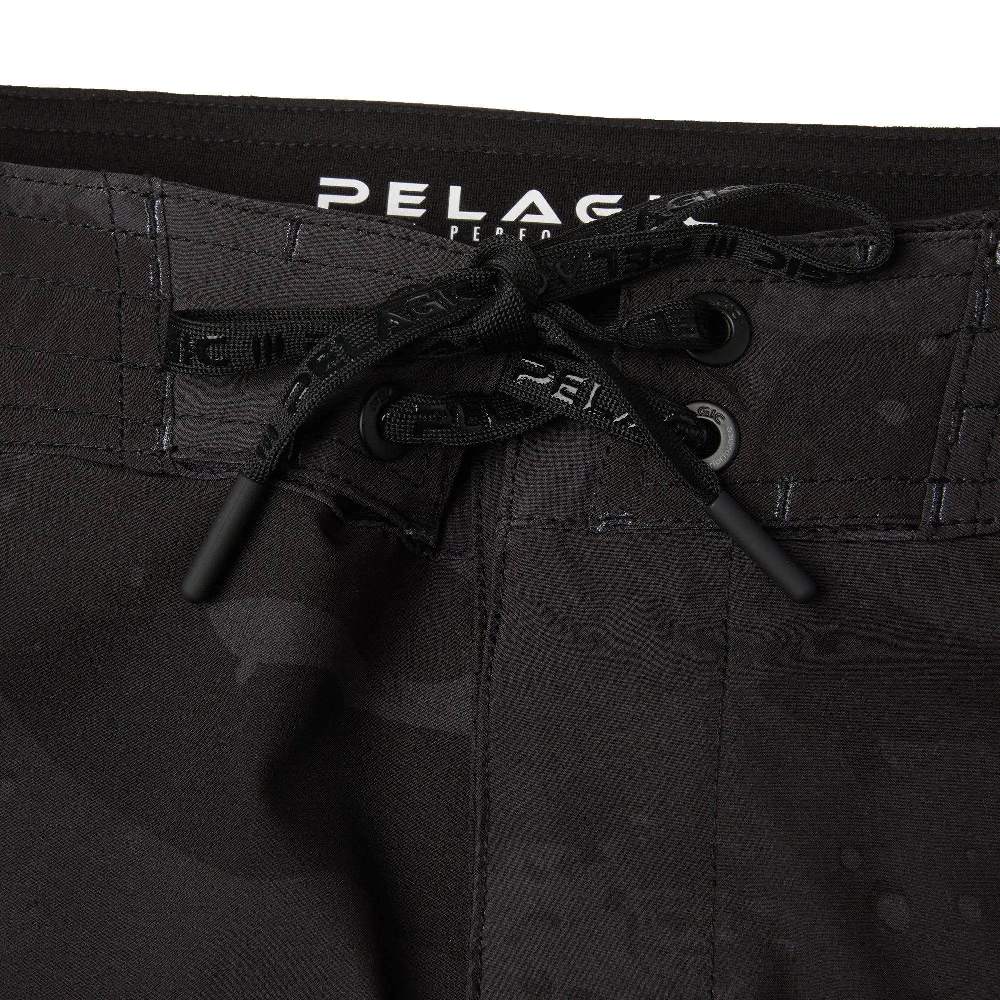 Pelagic Strike bermuda mare bambino Nero 12 pollici elastico