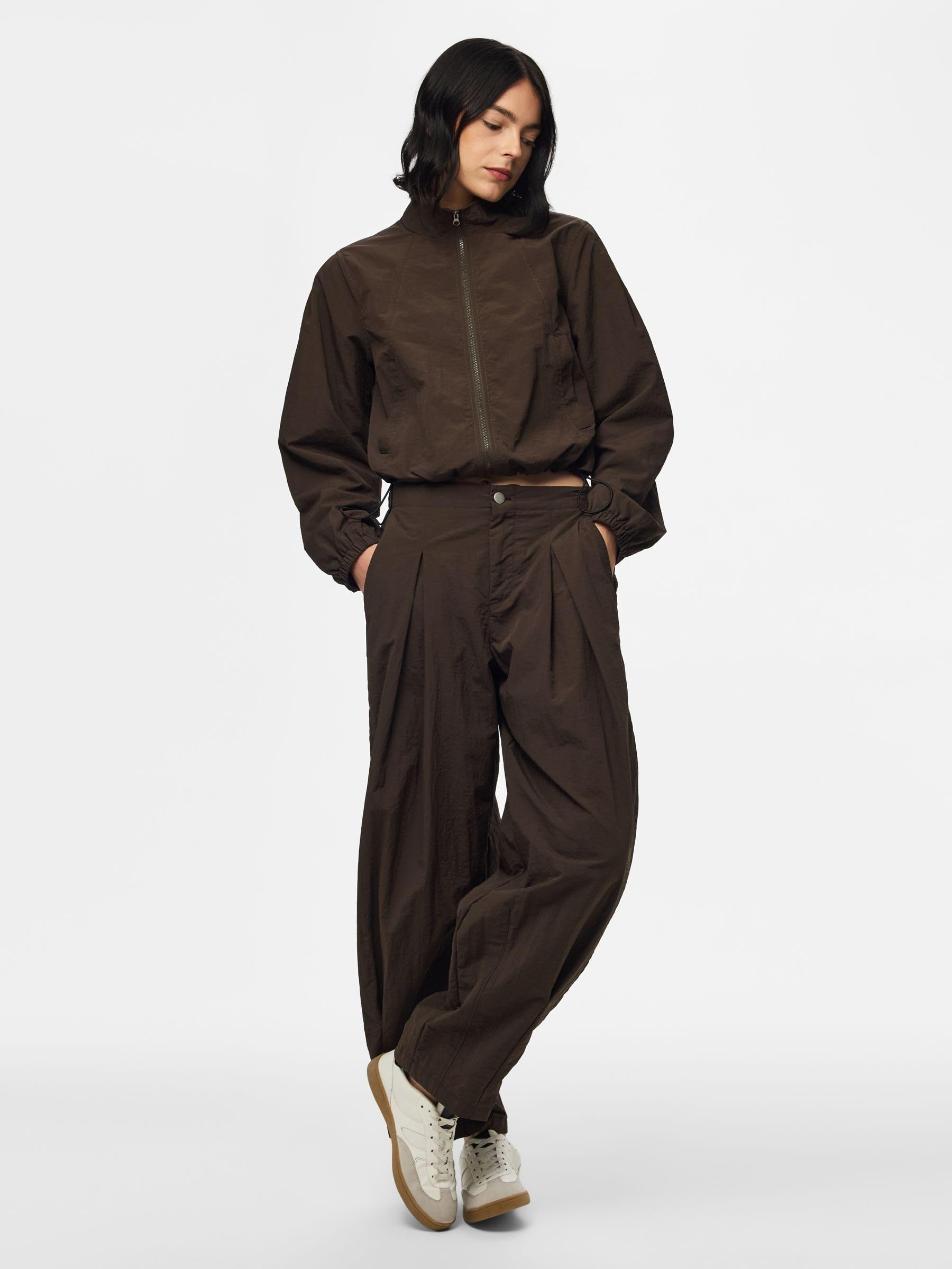 Pieces Pcjabina giacca bomber donna taglia L jacquard