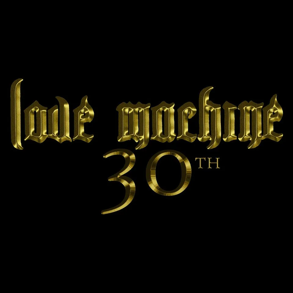 Matrix Music Store Love Machine 30th Logo t-shirt cotone organico