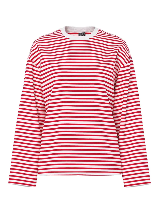 Pieces Pcsadie LS Top Noos maglia maniche lunghe S