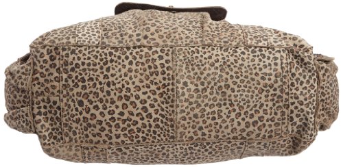 Pieces Totally Royal Leather borsa a mano leopardata