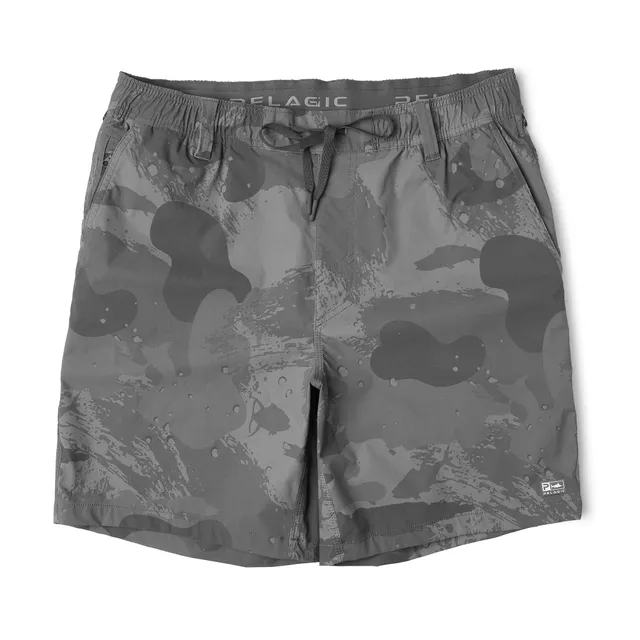 Pelagic Palomar pantaloncini pesca grafite elasticizzati