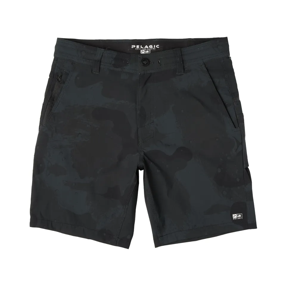 Pelagic Flyline pantaloncini uomo nero asciugatura rapida