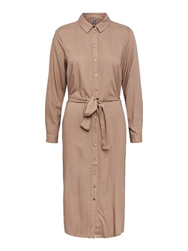 Pieces Pccammie abito midi donna cotone uso quotidiano