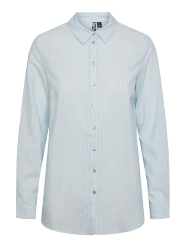 PIECES Pcmarly LS Shirt blusa camicia donna