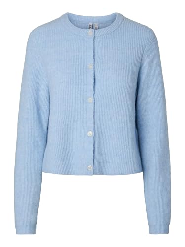 Pieces Pcsilly LS O-Neck Knit Cardigan Noos BC cardigan donna