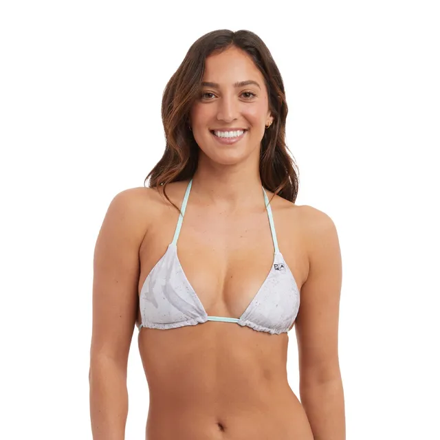 Pelagic Key West top bikini donna grigio chiaro reversibile