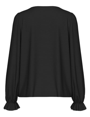 Pieces Pctiffany LS maglia scollo a V manica lunga