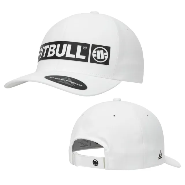 Pitbull Stretch Hilltop berretto snapback bianco elastico
