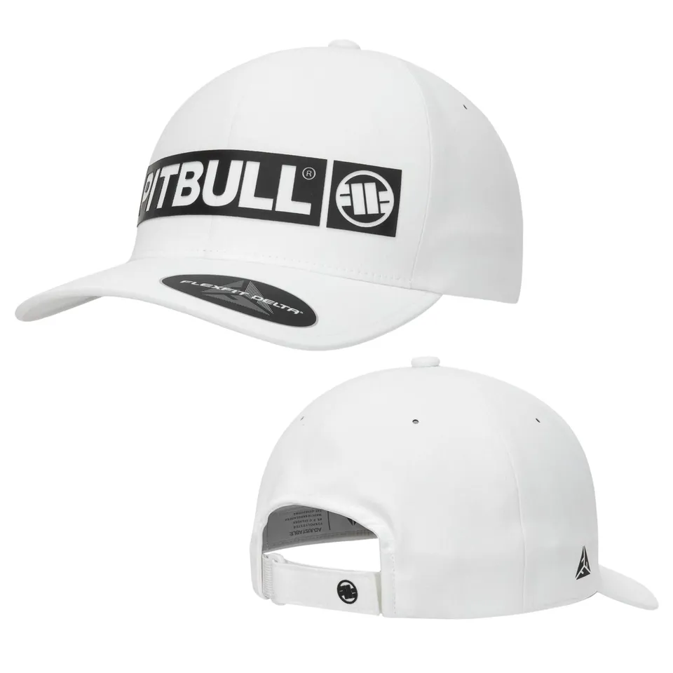 Pitbull Stretch Hilltop berretto snapback bianco elastico