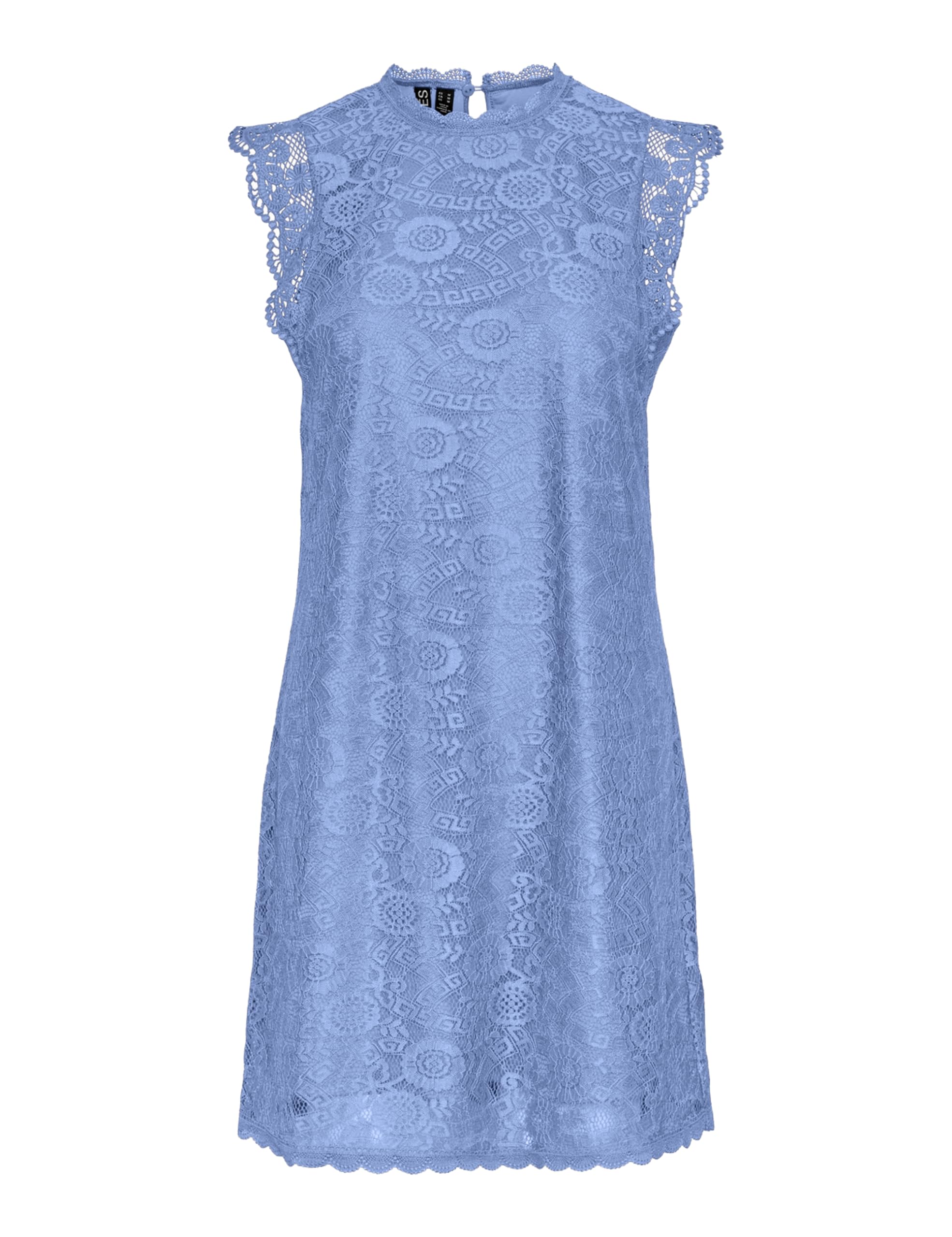 Pieces Pcolline SL Lace Dress Noos vestito Hydrangea in pizzo