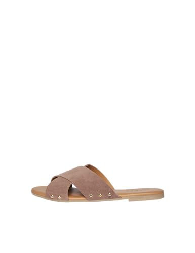Pieces Pcvuma Suede sandali donna neri