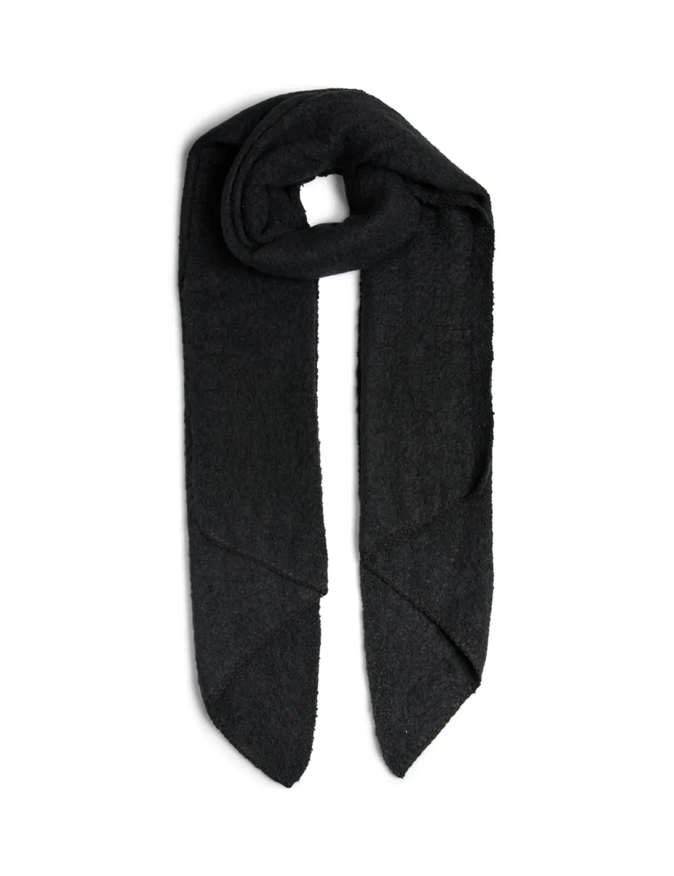Pieces & Peace 17076047 sciarpa donna nera acrilico