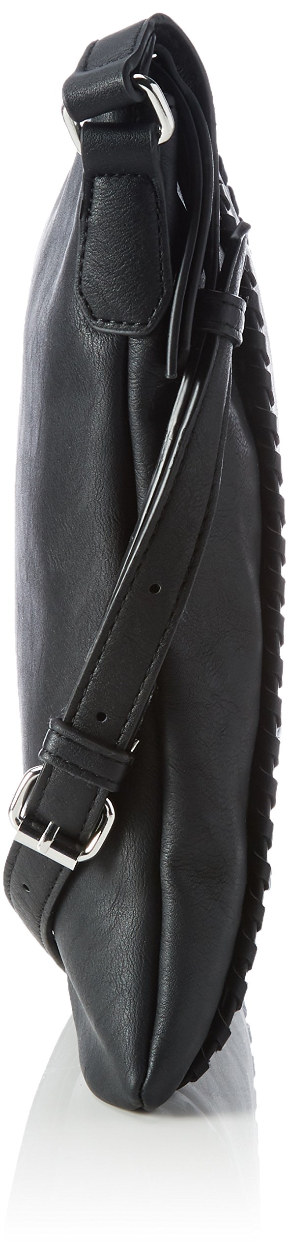 Pieces Pcsiggi Cross Body tracolla donna nera