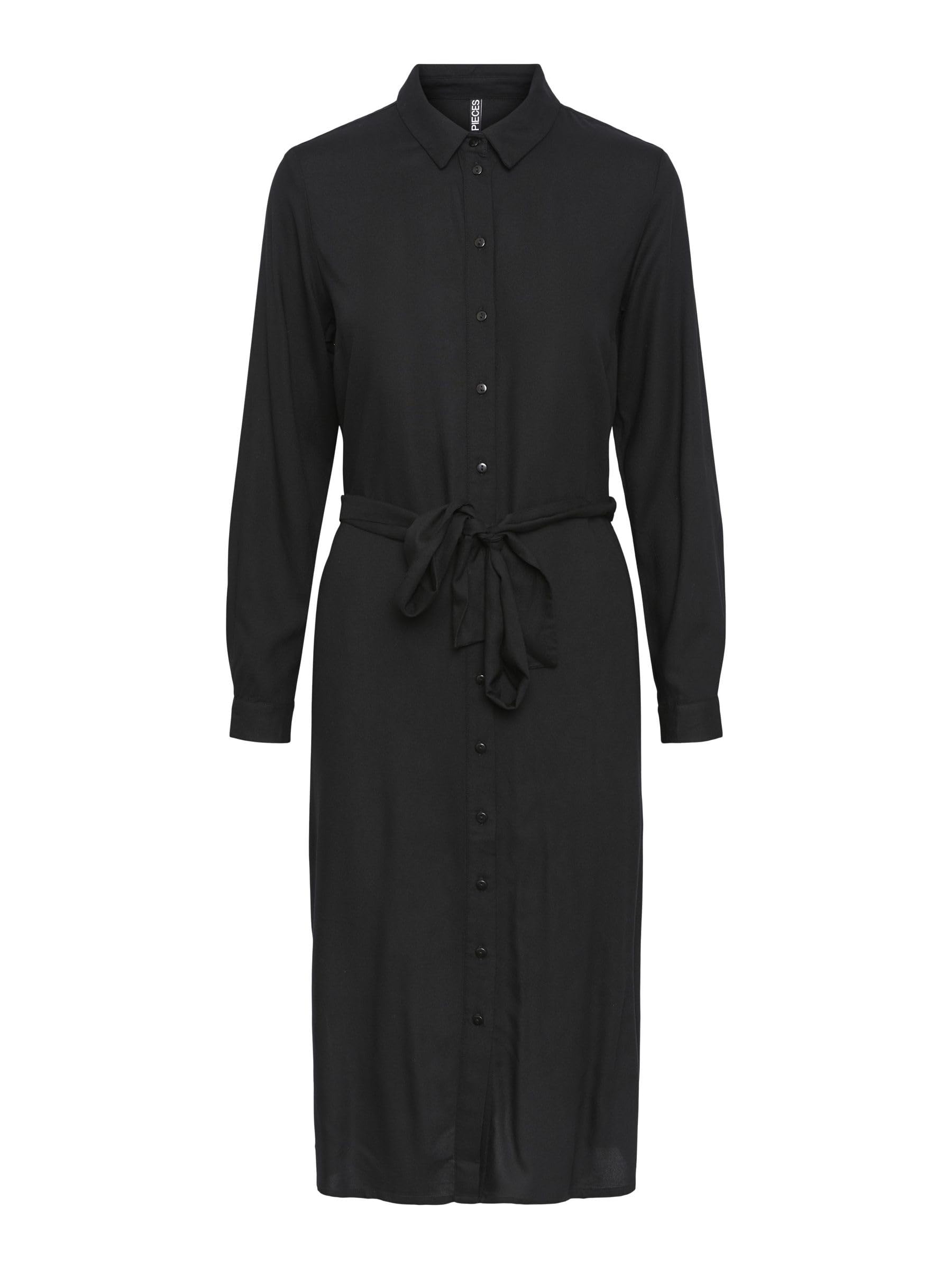 Pieces Pccammie abito midi donna cotone uso quotidiano