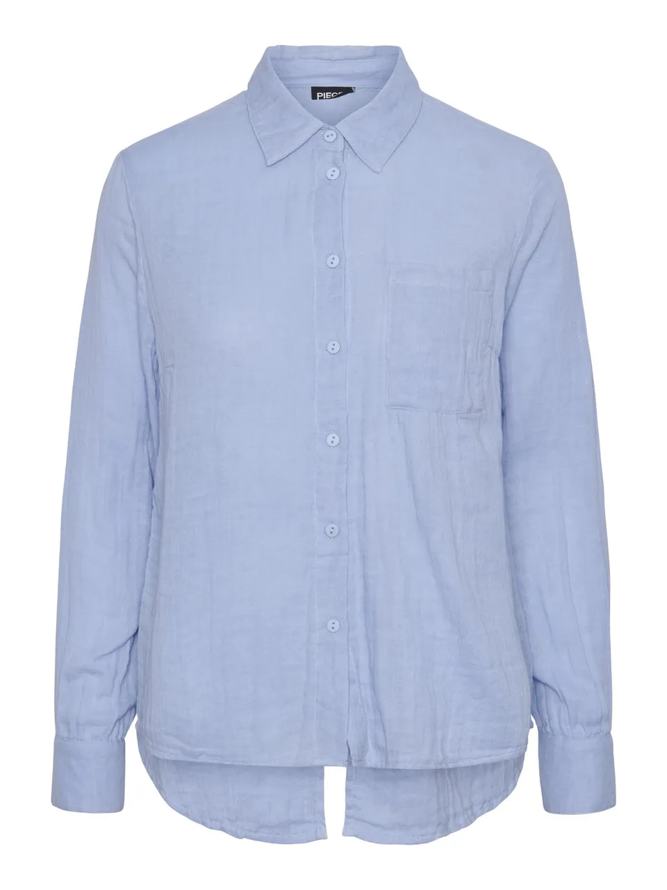 Pieces Pckappel Tie camicia ortensia manica lunga
